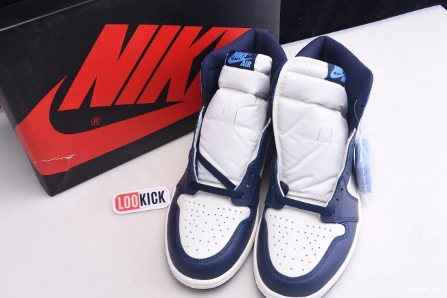 Rep TB 555088-140 Obsidian High OG Retro Air Jordan 1 0821